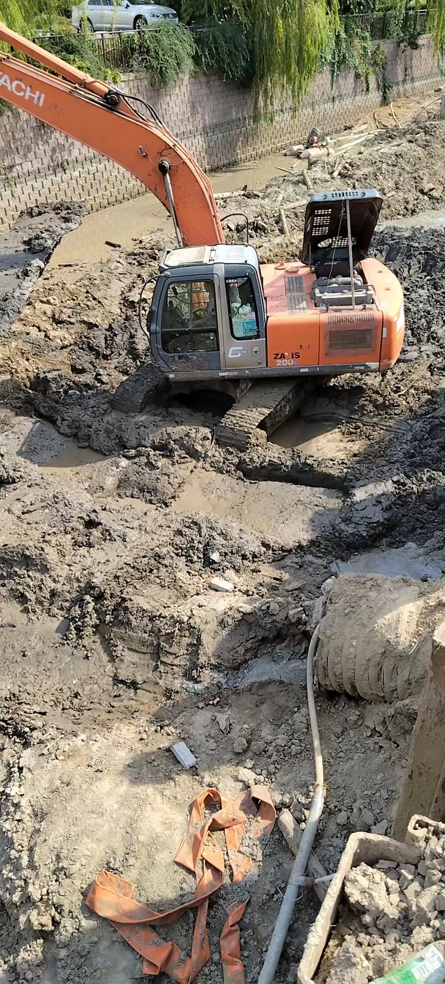 沿山河城區薄落段綜合整治工程-體育公園段應急防汛工程